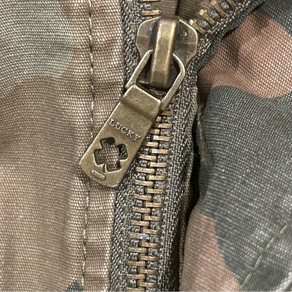 Lucky Brand Kids Camouflage Aztec Full Zip Button Jacket  Size 7 - Picture 9 of 13